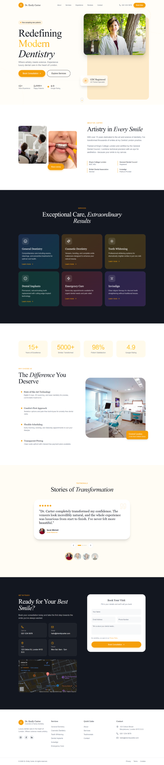 Dr. Emily Carter Dental