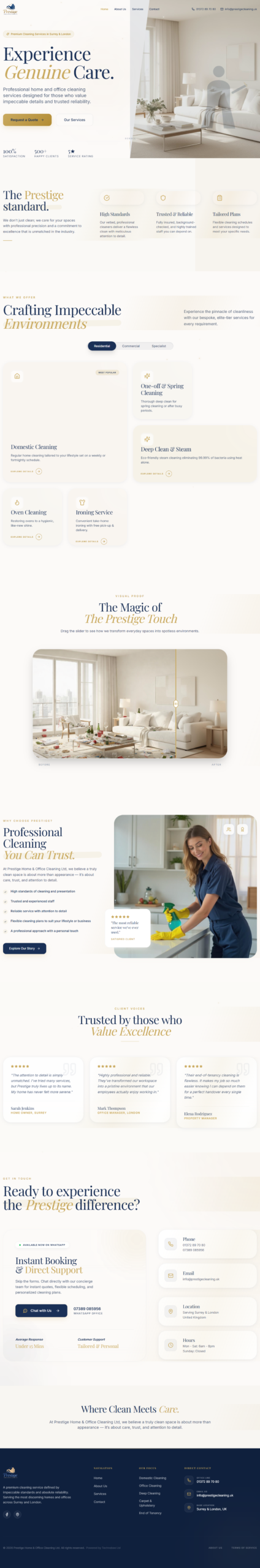 Prestige Home & Office Cleaning