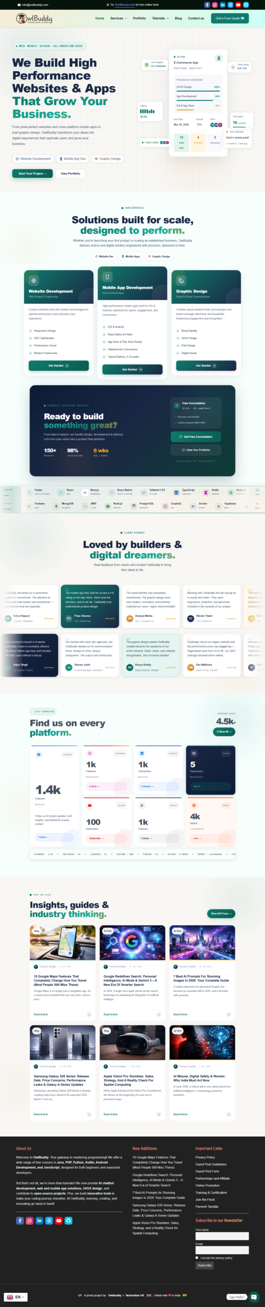 Owlbuddy Fueling Digital Journey